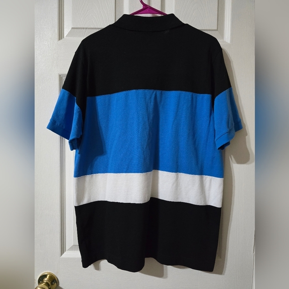 Lacoste Men's Original Fit Colorblock Pique Polo Shirt, Short Sleeves, Size XL. - Picture 6 of 8